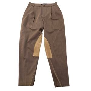 Lauren Ralph Lauren BL Pleated Bi-Stretch Jodhpur Riding Trouser Pant, 2 NWOT